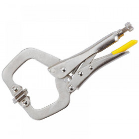 STANLEY Locking C-Clamp with Swivel Tips 285mm