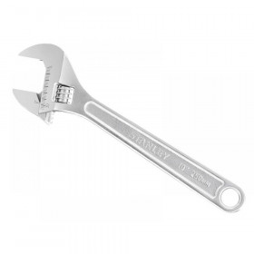 STANLEY Metal Adjustable Wrench 250mm (10in)