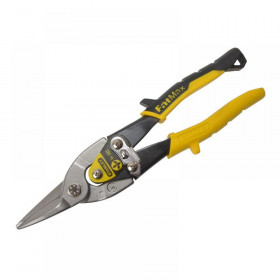 STANLEY Yellow Aviation Snips Straight Cut 250mm (10in)
