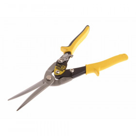 STANLEY Yellow Long Aviation Snips Straight Cut 300mm (12in)