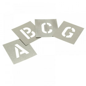 Stencils Set of Zinc Stencils - Letters 1.1/2in
