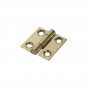 Timco 434652 Butt Hinge - Fixed Pin (1838) - Electro Brass 25 X 25