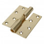 Timco 434127 Rising Butt Hinge (466) - Right Hand - Electro Brass 100 X 86