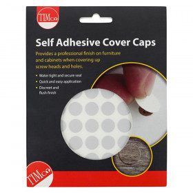 TIMco Adhesive Caps Grey 13mm Pack 112