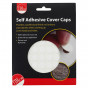 Timco COVERWG13 Self-Adhesive Cover Caps - White Gloss 13Mm Pack 112