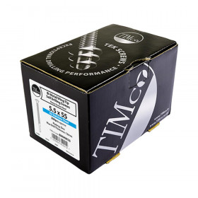 TIMco Bi-Met W/Tip No5 S/Drill Screw 5.5 x 55 Box 200
