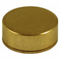 Timco TSC16PBP Threaded Screw Caps - Solid Brass - Polished Brass 16Mm TIMpac 4