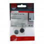 Timco TSC16PCP Threaded Screw Caps - Solid Brass - Polished Chrome 16Mm TIMpac 4