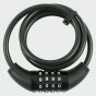 Timco CL1000 Combination Cable Lock 8Mm X 1M Unit 1