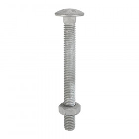 TIMco Carriage Bolt & Hex Nut - HDG Range