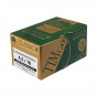 Timco 35012CLAF Classic Multi-Purpose Screws - Pz - Double Countersunk - Yellow 3.5 X 12 Box 200