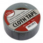 Timco CTSILVER Cloth Tape - Silver 50M X 48Mm Roll 1