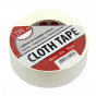 Timco CTWHITE Cloth Tape - White 50M X 48Mm Roll 1