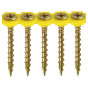 Timco 40SCOLY Solo Collated Chipboard & Woodscrews - Ph - Double Countersunk - Yellow 4.2 X 40