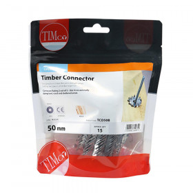 TIMco Double Timber Connector Galv Range