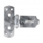 Timco VHS6GB Vertical Pattern Bolt On Hasp & Staple - Heavy Duty - Hot Dipped Galvanised 6in Plain Bag 1