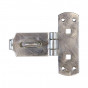 Timco VHS6GP Vertical Pattern Bolt On Hasp & Staple - Heavy Duty - Hot Dipped Galvanised 6in TIMbag 1