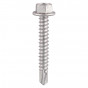 Timco L25BB Self-Drilling Screws - Hex - For Light Section Steel - Exterior - Silver 5.5 X 25 TIMbag 200