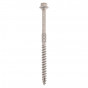 Timco 100INDEXSST Timber Frame Construction & Landscaping Screws - Hex - A4 Stainless Steel 6.7 X 100 Tube 25