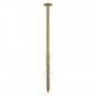 Timco 175INW Timber Frame Construction & Landscaping Screws - Wafer - Exterior - Green Organic 6.7 X 175 Box 50