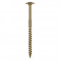 Timco 95INW Timber Frame Construction & Landscaping Screws - Wafer - Exterior - Green Organic 6.7 X 95 Box 50