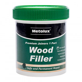 TIMco Metolux 1 Pt Wood Filler L Oak 250ml Tin 1
