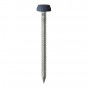 Timco PP30AG Polymer Headed Pins - A4 Stainless Steel - Anthracite Grey 30Mm Box 250