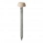 Timco PP25BEIGE Polymer Headed Pins - A4 Stainless Steel - Beige 25Mm Box 250