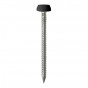Timco PP30BL Polymer Headed Pins - A4 Stainless Steel - Black 30Mm Box 250
