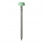 Timco PP30CG Polymer Headed Pins - A4 Stainless Steel - Chartwell Green 30Mm Box 250
