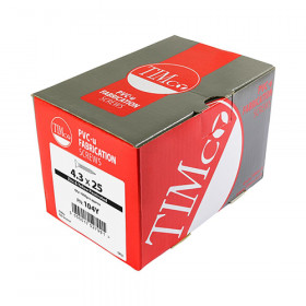 TIMco PVC Window Screw CSK -ZYP Range