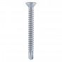 Timco 123Z Window Fabrication Screws - Countersunk - Ph - Self-Tapping - Self-Drilling Point - Zinc 3.9 X 25