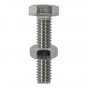 Timco S1050SSP Set Screws & Hex Nuts - Stainless Steel M10 X 50 TIMpac 2
