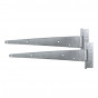 Timco STH10GB Pair Of Strong Tee Hinges - Hot Dipped Galvanised 10in