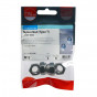 Timco NT12SSP Nylon Nuts - Type T - Stainless Steel M12 TIMpac 4