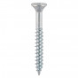 Timco 10212CWZB Twin-Thread Woodscrews - Pz - Double Countersunk - Zinc 10 X 2 1/2 TIMbag 160