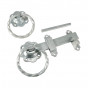 Timco TRGL6GB Ring Gate Latch - Twisted - Hot Dipped Galvanised 6in Plain Bag 1
