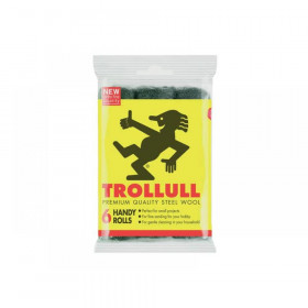 Trollull Handy Rolls Fine Steel Wool (Pack 6)