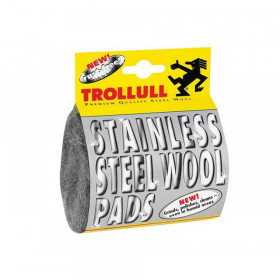 Trollull Stainless Steel Wool Pads (Pack 2)