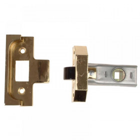 Union Rebated Tubular Mortice Latch 2650 Electro Brass 63mm 2.5in