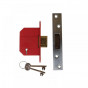 Union Y2100S-SC-2.5 Strongbolt 2100S Bs 5 Lever Mortice Deadlock 68Mm 2.5In Satin Chrome Visi