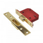 Union Y2105S-PB-2.5 Strongbolt 2105S Polished Brass 5 Lever Mortice Deadlock Visi 68Mm 2.5In