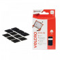 Velcro® Brand 60236 Stick On Squares 25Mm Black (Pack 24)