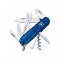 Victorinox 13703T2B1 Climber Swiss Army Knife Translucent Blue Blister Pack