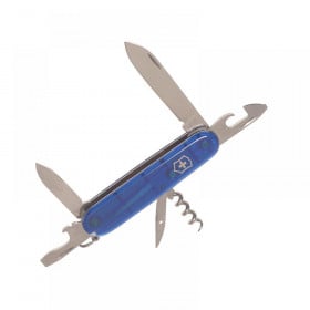 Victorinox Spartan Swiss Army Knife Translucent Blue Blister Pack