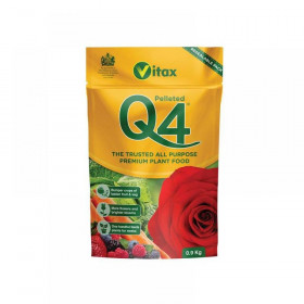 Vitax Q4 Pelleted Fertilizer 0.9kg Pouch