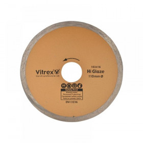 Vitrex Hi Glaze Diamond Blade Range