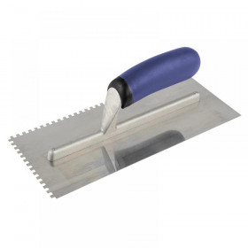 Vitrex Professional Stainless Steel Adhesive Trowel Square Notches 4mm