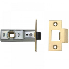 Yale Locks M888 Tubular Mortice Latch 76mm 3in Polished Brass Pack of 1