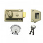 Yale Locks 630077101329 P77 Traditional Nightlatch 60Mm Backset Nickel Brass Finish Sc Cylinder Box